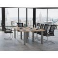 Krzesła Milano (10 szt ) i Stół konferencyjny  264x138cm RUMBA 10
